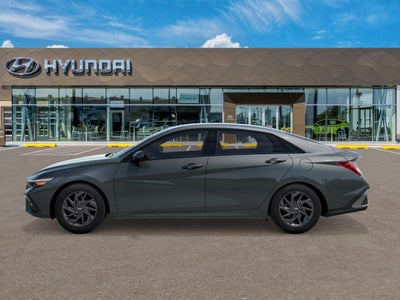 2026 Hyundai Elantra Hybrid Blue