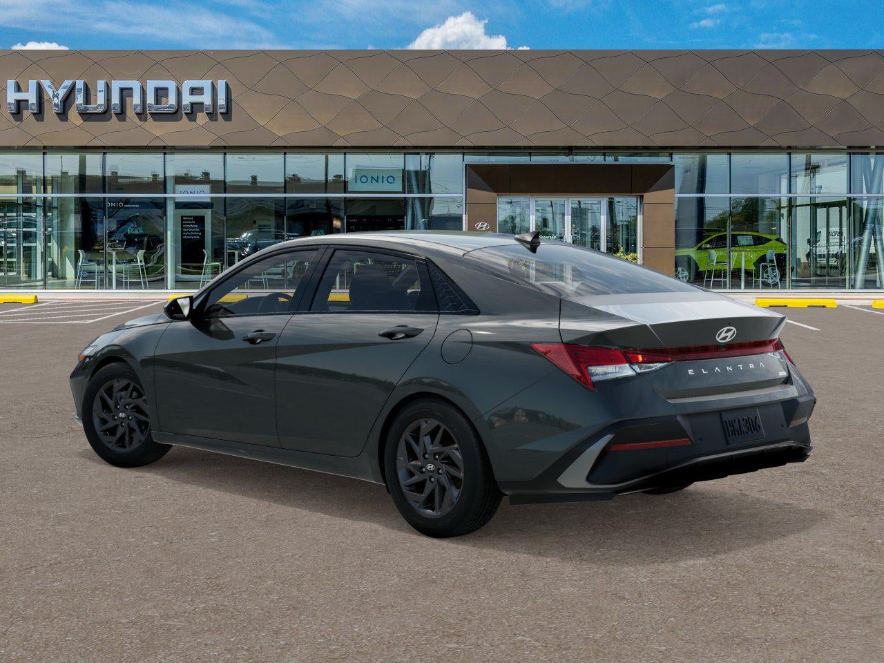 2026 Hyundai Elantra Hybrid Blue