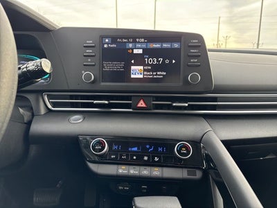 2025 Hyundai Elantra Hybrid Blue