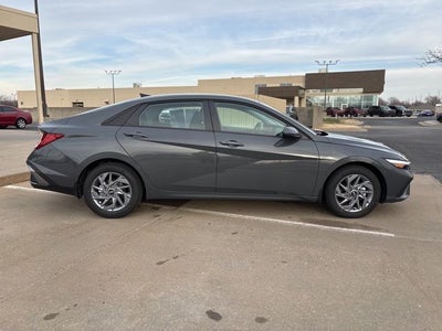 2025 Hyundai Elantra Hybrid Blue