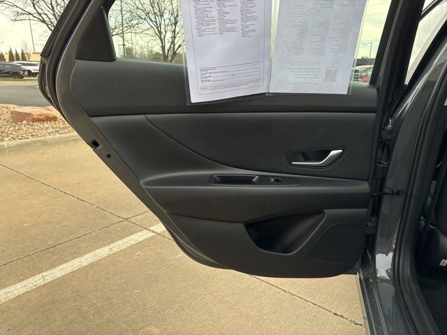 2025 Hyundai Elantra Hybrid Blue