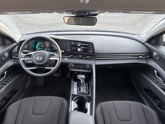 2025 Hyundai Elantra Hybrid Blue