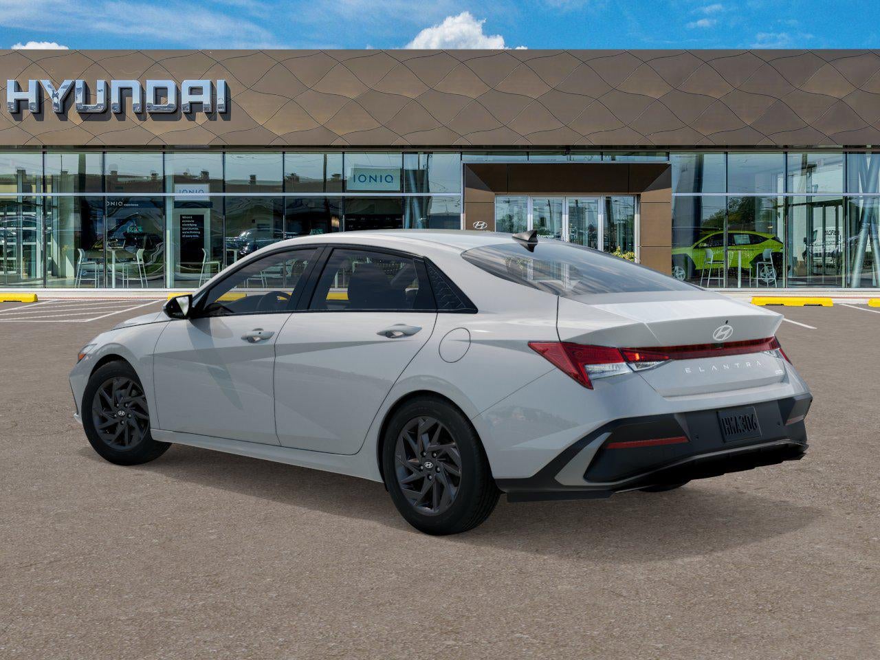 2026 Hyundai Elantra Hybrid Blue