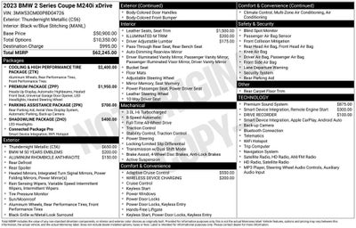 2023 BMW 2 Series M240i